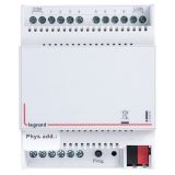 KNX 通用接口, 8路, 導(dǎo)軌安裝