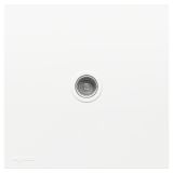 羅格朗開關插座 暢境  玉蘭白 一位電視插