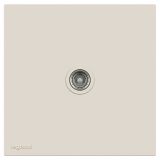 羅格朗開關插座 暢境  奶油白 一位電視插