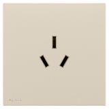 羅格朗開關(guān)插座 暢境  粉鉑金 三扁插座 三孔插座 16A