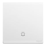 羅格朗開關(guān)插座 仕藝 陶瓷白 門鈴開關(guān)