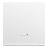 羅格朗開關(guān)插座 仕藝 陶瓷白 門禁帶熒光開關(guān)