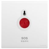 羅格朗開關(guān)插座 仕藝 陶瓷白 緊急呼叫開關(guān)