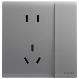 羅格朗開關(guān)插座 綺蘊 深砂銀 帶開關(guān)連體二三插座 五孔帶開