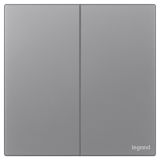 羅格朗開(kāi)關(guān)插座 維翼 煙云玉 二位單控開(kāi)關(guān) 二開(kāi)單控 16AX