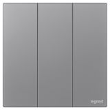 羅格朗開(kāi)關(guān)插座 維翼 煙云玉 三位單控開(kāi)關(guān) 三開(kāi)單控 10AX