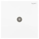 羅格朗開關插座 博軾 陶瓷白 一位電視插