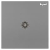 羅格朗開關插座 博軾 深砂銀 一位電視插