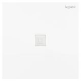 羅格朗開關插座 博軾 陶瓷白 一位電腦插（六類）