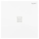 羅格朗開關插座 博軾 陶瓷白 一位電話插